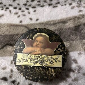Vintage Celestial Angel Decorative Box